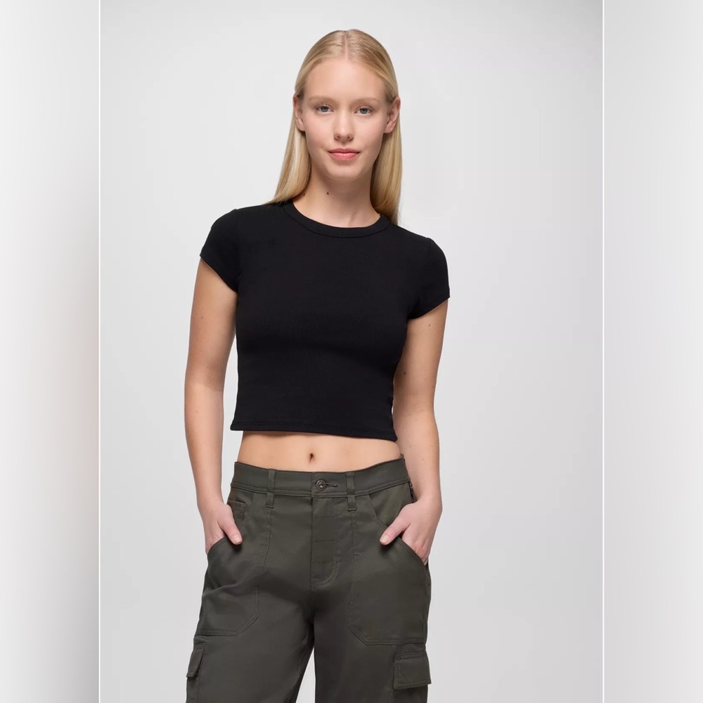 PrAna Lotus Short Sleeve Tee - Black BNWT